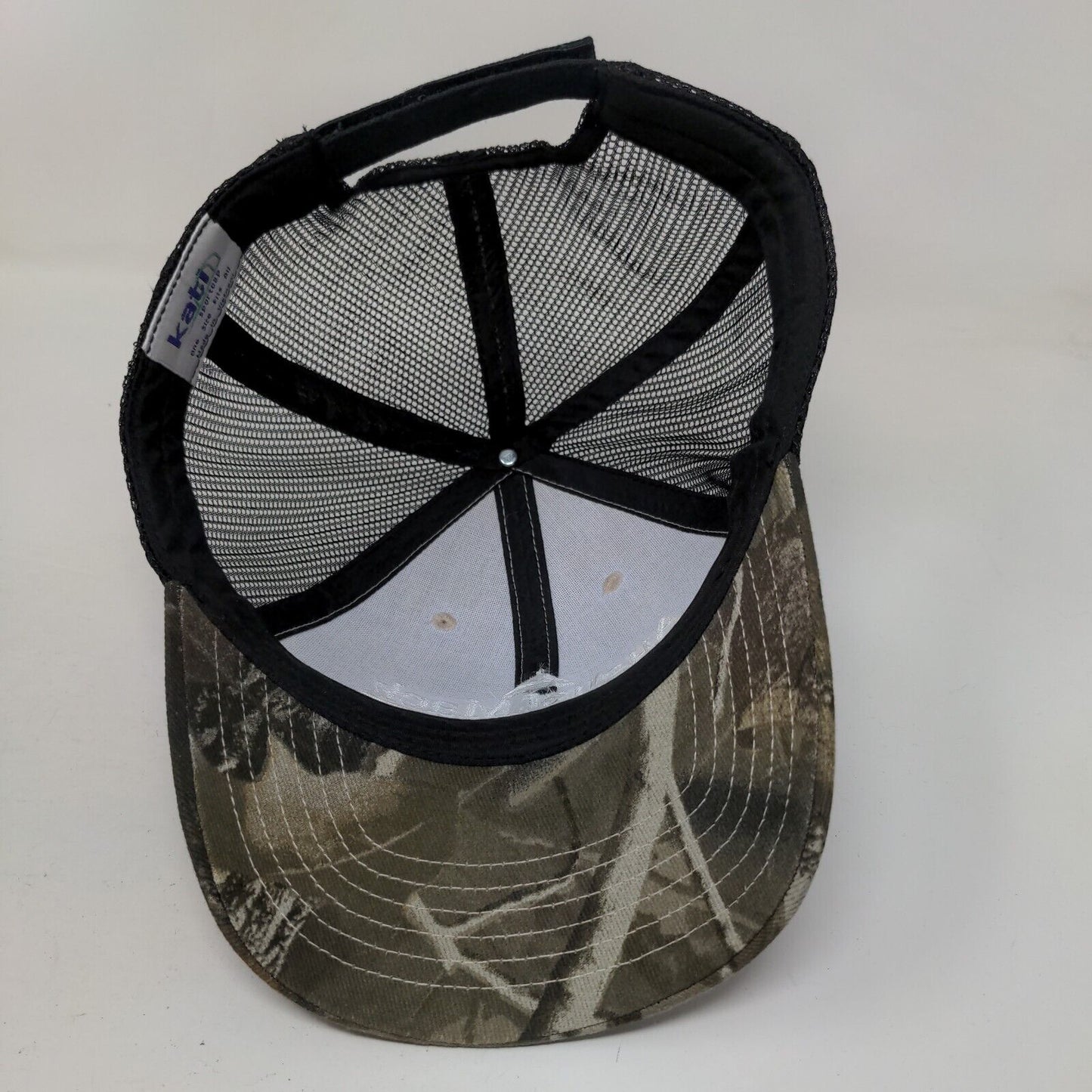 August Mack Environmental Strapback Trucker Hat Camouflage OSFA Mesh Back