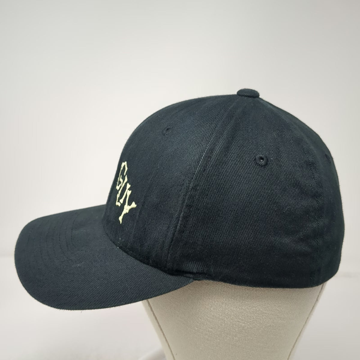 Flexfit Baseball Cap Black M Dead Guy Ale Embroidery Stretch Fit 6 Panel Hat