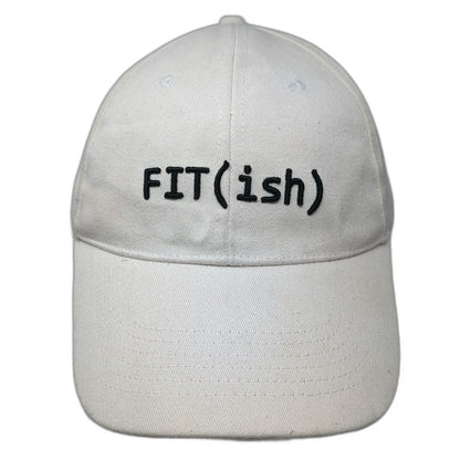 Madden Baseball Cap White One Size Fit(ish) Embroidered Slideback Hat Cotton