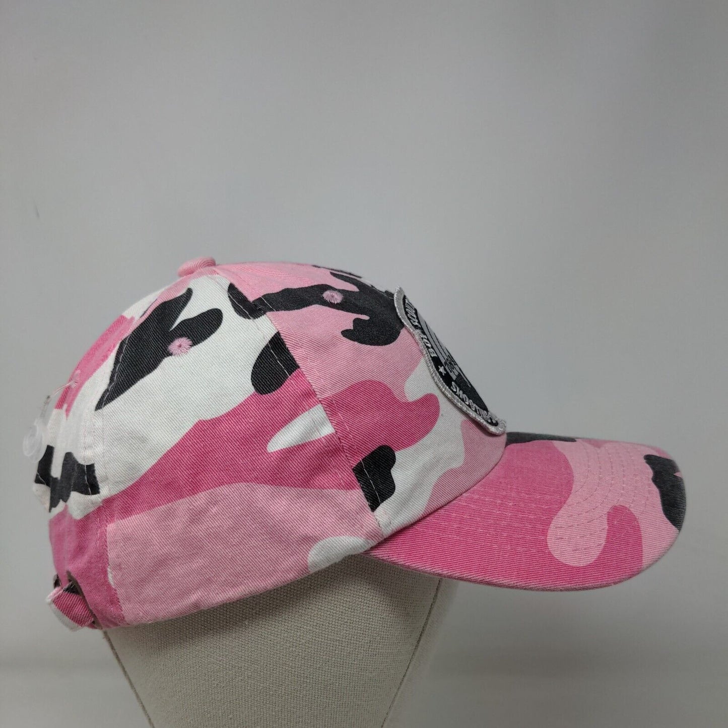Boy Scouts Of America Patch Slideback Hat Pink Camo OSFA Adjustable