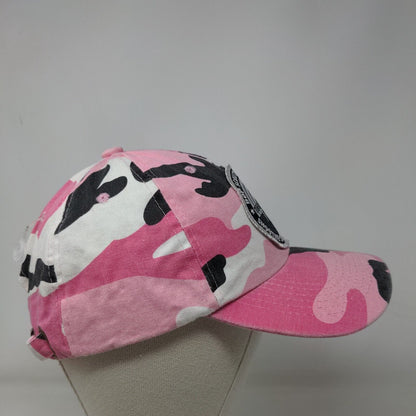 Boy Scouts Of America Patch Slideback Hat Pink Camo OSFA Adjustable
