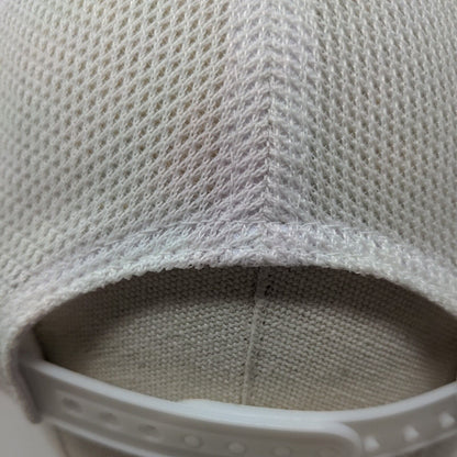 Unbranded Snapback Trucker Hat Multicolor OS Mesh Back Lace Trim Distressed