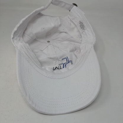 Baptist Health Slideback Hat White OSFA Embroidered Adjustable