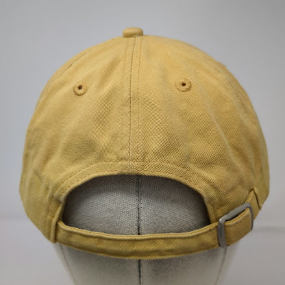 San Francisco 49ers NFL Yellow One Size Cotton Slideback Hat Logo Curved Brim