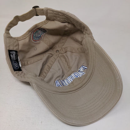 Florida Gators Slideback Hat Tan OSFA Embroidered Logo NCAA Top of the World