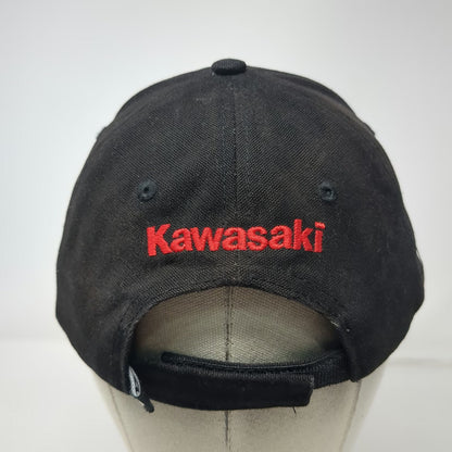 Pacific Headwear Baseball Cap Black One Size Kawasaki Slogan Embroidered Hat