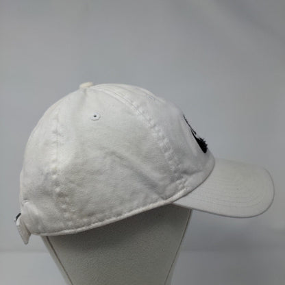 Nike Swoosh Slidebck Hat White OSFM Embroidered 6 Panel Heritage 86
