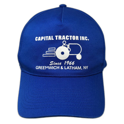 OTTO 5 Panel Blue One Size Snapback Capital Tractor Inc Greenwich Latham NY Hat
