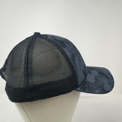 Under Armour Trucker Hat Gray One Size Digital Camo Mesh Back Snapback Logo