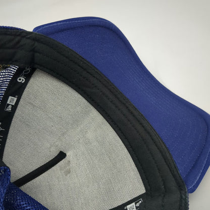 New Era Los Angeles Dodgers MLB Trucker Hat Blue One Size Side Patch Snapback