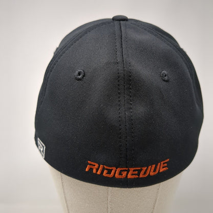 Ridgevue Fitted Hat Black Small-Medium Embroidered Richardson 6 Panel