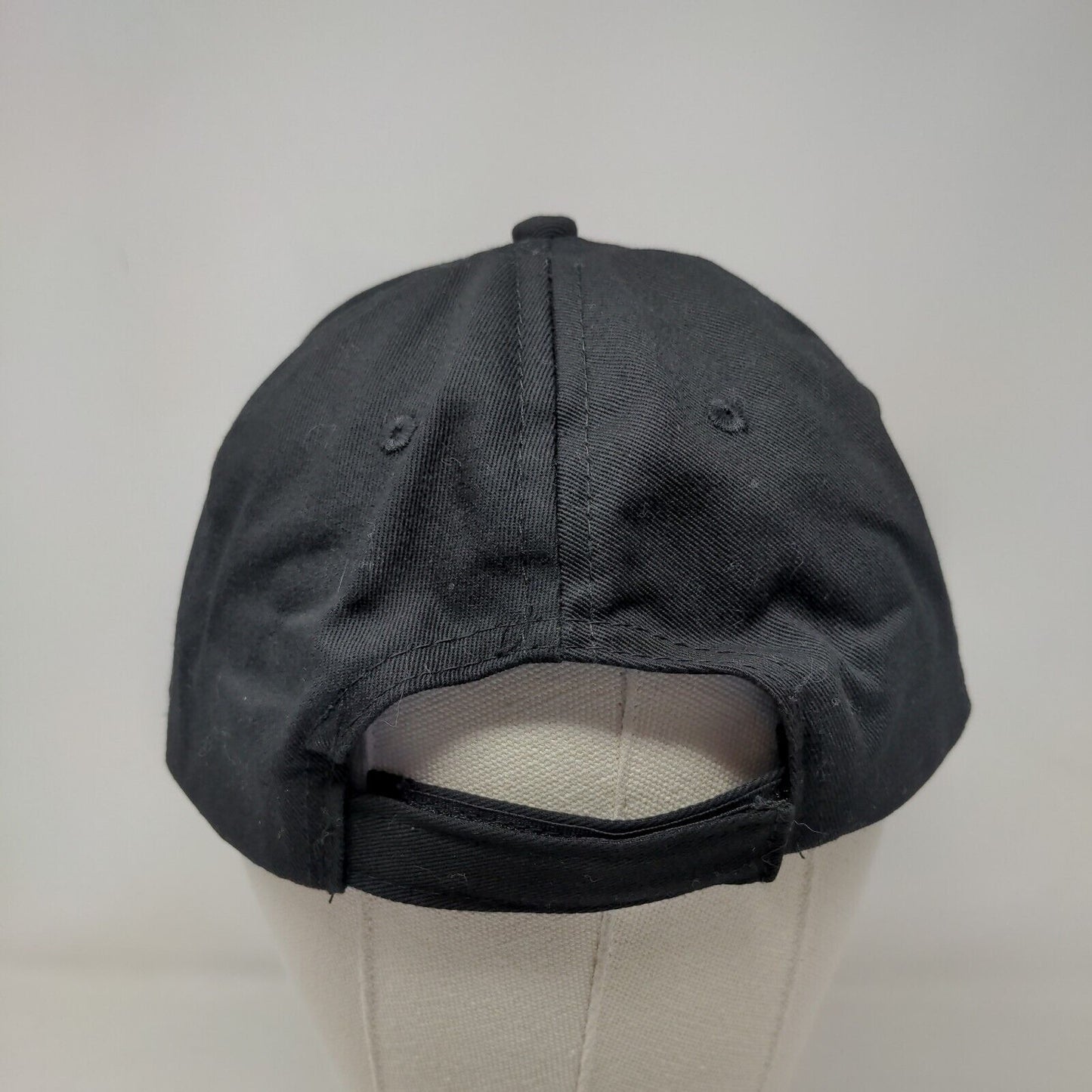 Minor League Indianapolis Indians Men's Strapback Hat Black Embroidered Logo