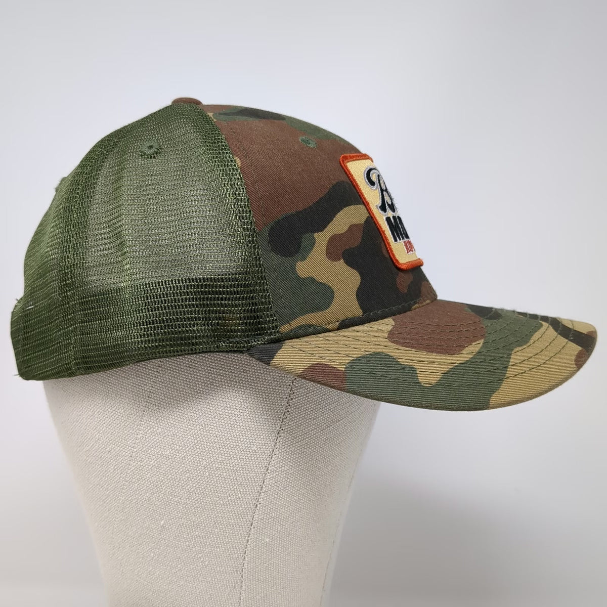 Decky Beer Money Kip Moore Trucker Hat Green OSFM Camo Mesh Snapback Cap Music