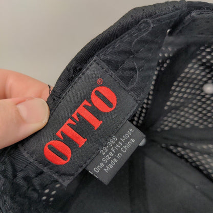Sentry Event Services Inc Strapback Hat Black OSFM Embroidered Otto