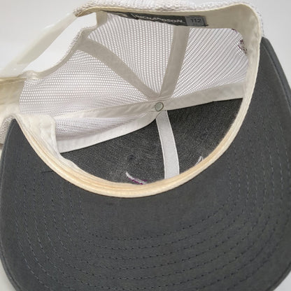 Richardson 112 Trucker Hat Gray One Size Spin Em Spur Logo Mesh Snapback Cowboy