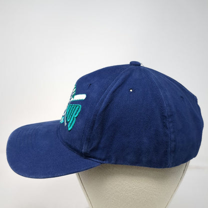 BD&A MLB Seattle Mariners Fan Club Member Blue Snapback Hat One Size Bats Logo