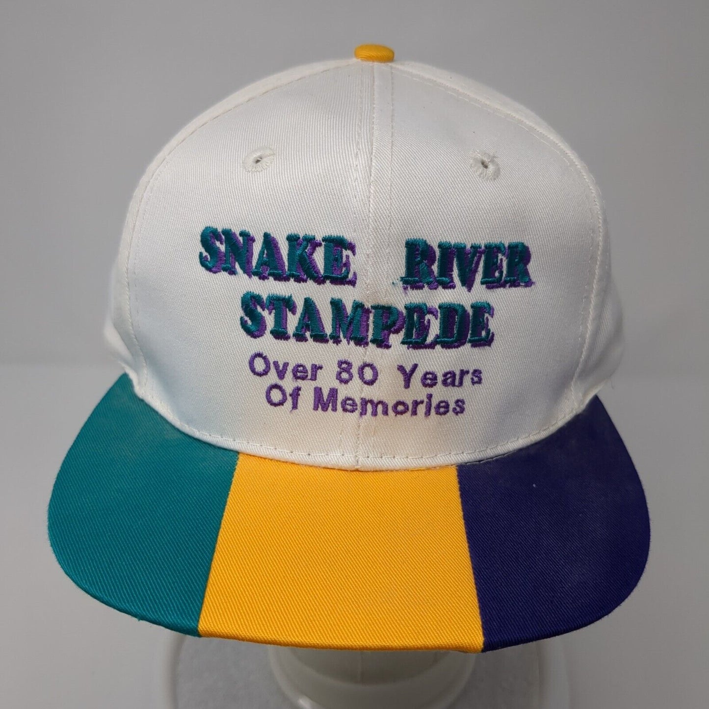 Snake River Stampede Over 80 Years Of Memories Snapback Hat Multi One Size Otto