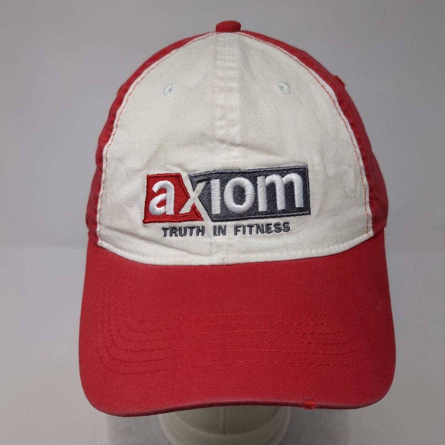 Axiom Truth In Fitness Slideback Hat Red OSFA Vintage Collection
