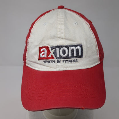 Axiom Truth In Fitness Slideback Hat Red OSFA Vintage Collection