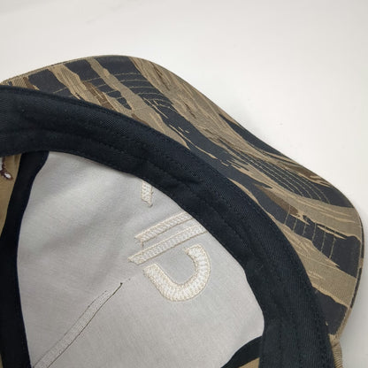 Good Quality Human 5 Panel Hat Green Brown One Size Camo Snapback Pinnacle Home
