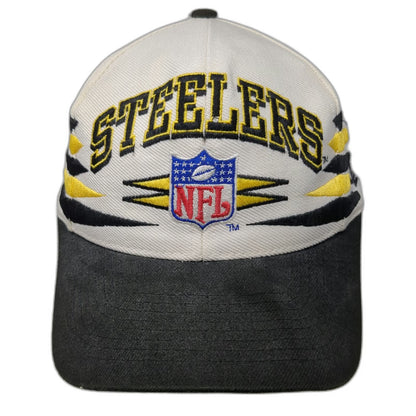 Pittsburgh Steelers NFL Logo Athletic Diamond Cap Hat Snapback Claw Vintage