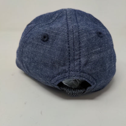 Old Navy Stretchy Baby Hat Blue Size 0-6 Months Blank 100% Cotton