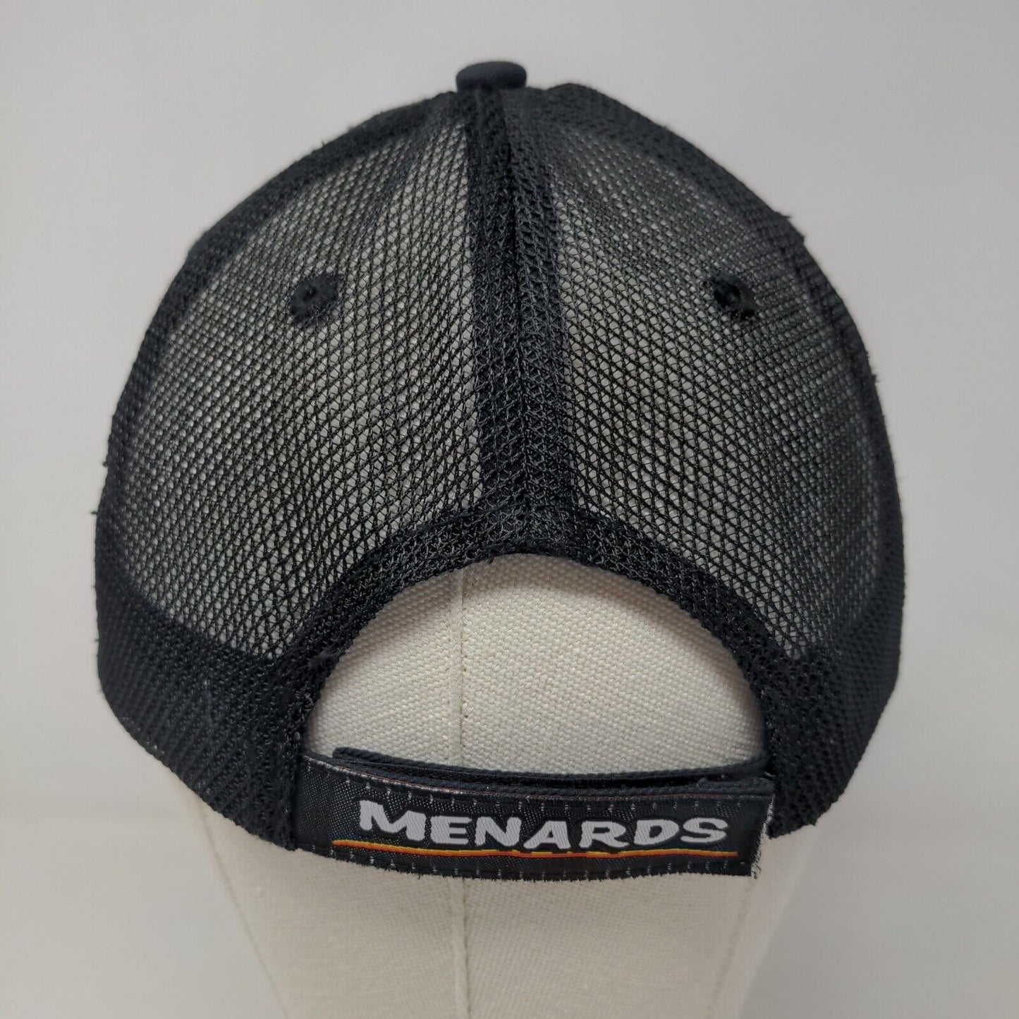 Menards Men's Strapback Mesh Back Hat Blue Racing #27 Embroidered Logo