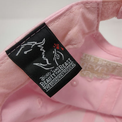 Disney Beauty and the Beast Broadway Musical Pink Hat One Size Baseball Cap