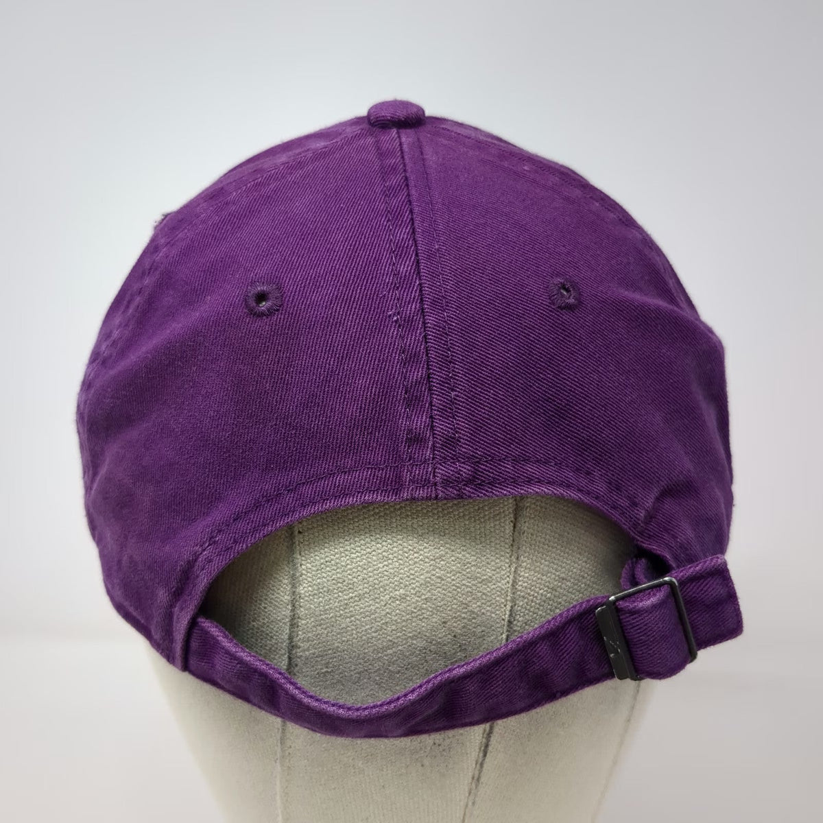 Nike Baseball Cap Purple One Size Hat Slideback Heritage86 Cotton Swoosh Logo