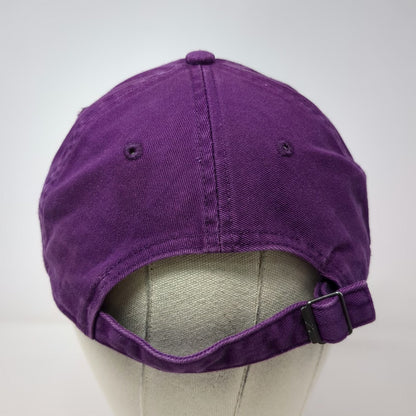 Nike Baseball Cap Purple One Size Hat Slideback Heritage86 Cotton Swoosh Logo