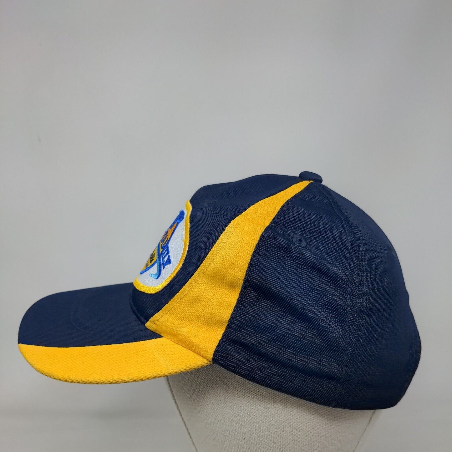 Harper Family Charitable Strapback Hat Blue One Size Embroidered Sport-Tek