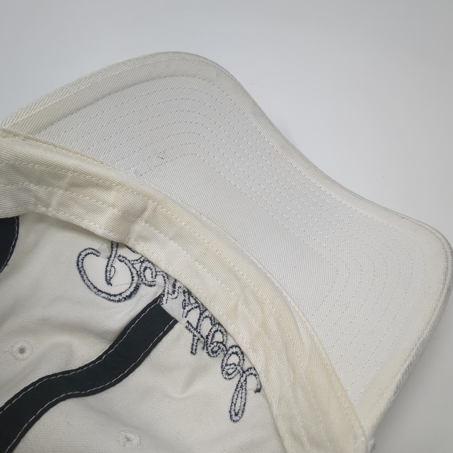 Barstool Slideback Baseball Cap White One Size Adjustable Patriotic '47 Brand