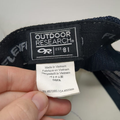 Outdoor Research Trucker Hat One Size White Blue Green Mesh Landscape Patch