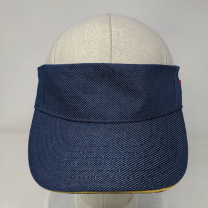McDonalds Snapback Sunvisor Blue One Size Adjustable Employee Crew Cap