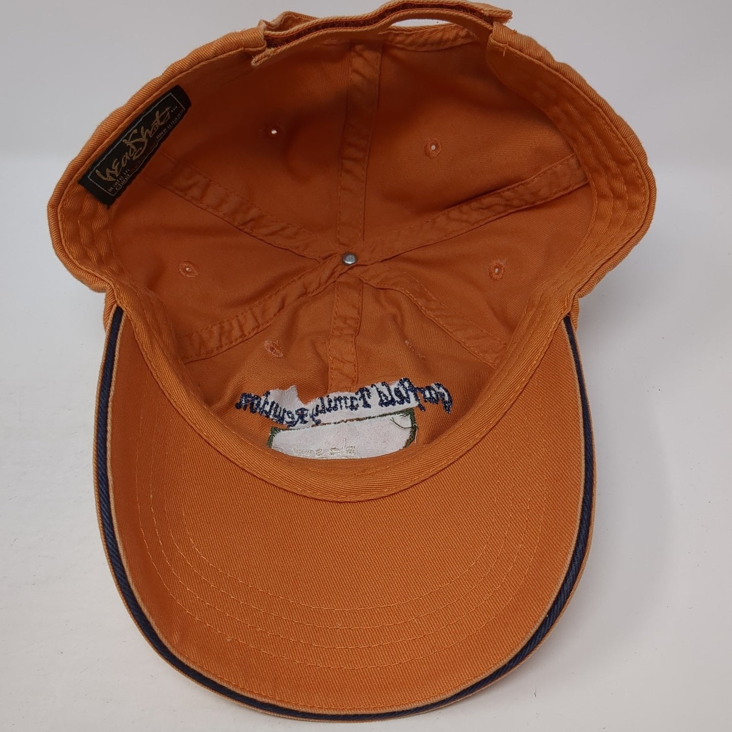 Garfield Family Reunion Big Sky Montana 2007 Baseball Cap Orange OS Headshots