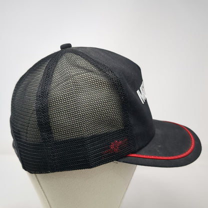K-Products Trucker Hat Black Mercury Outboards Mesh Piping Snapback Vintage