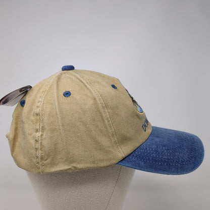 Dominica Palm Trees Strapback Hat Multi OSFA Embroidered Simpson W/Tags