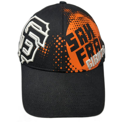 San Francisco Giants MLB New Era Baseball Cap Black L 39THIRTY Stretch Fit Hat