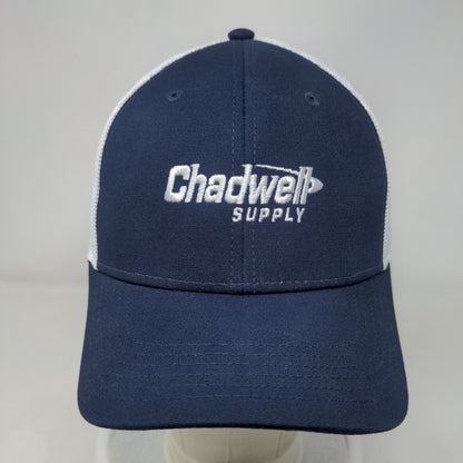 Chadwell Supply Snapback Mesh Back Trucker Hat Blue OSFM 6 Panel Otto