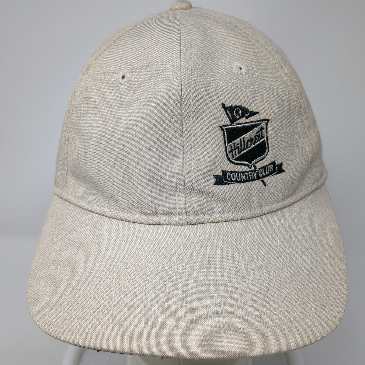 TaylorMade Baseball Cap Beige One Size Hillcrest Country Club Strapback Hat Golf
