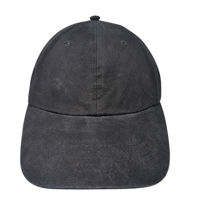 Urban Outfitters Slideback Hat Black OSFA Adjustable Solid Blank