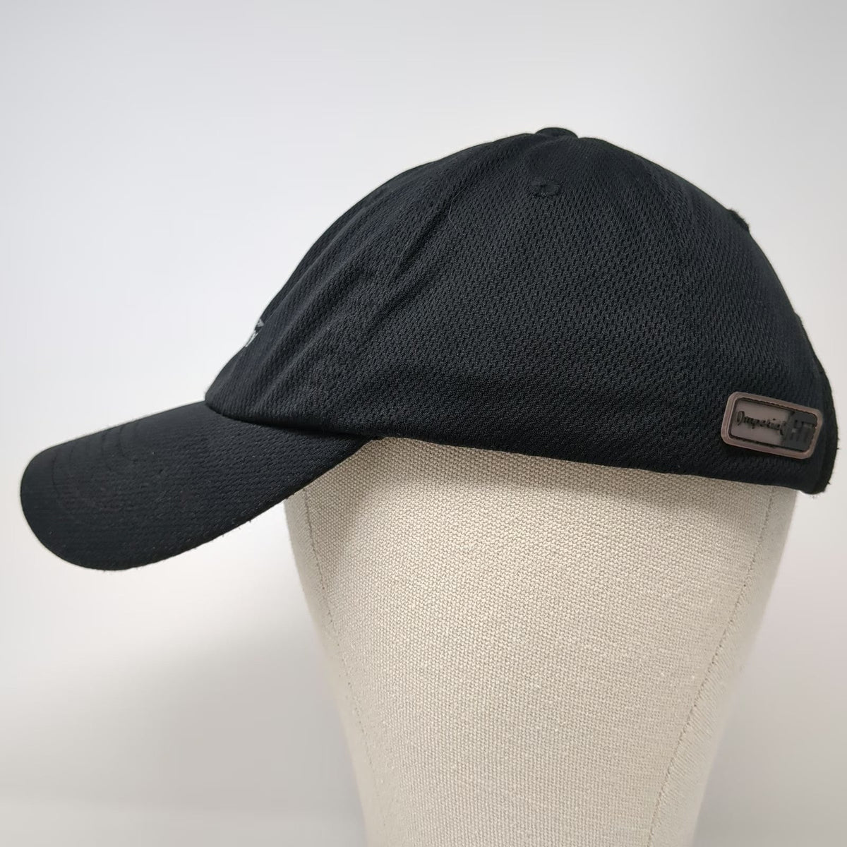Imperial Baseball Cap Black One Size Performance Strapback Whirlwind Hat