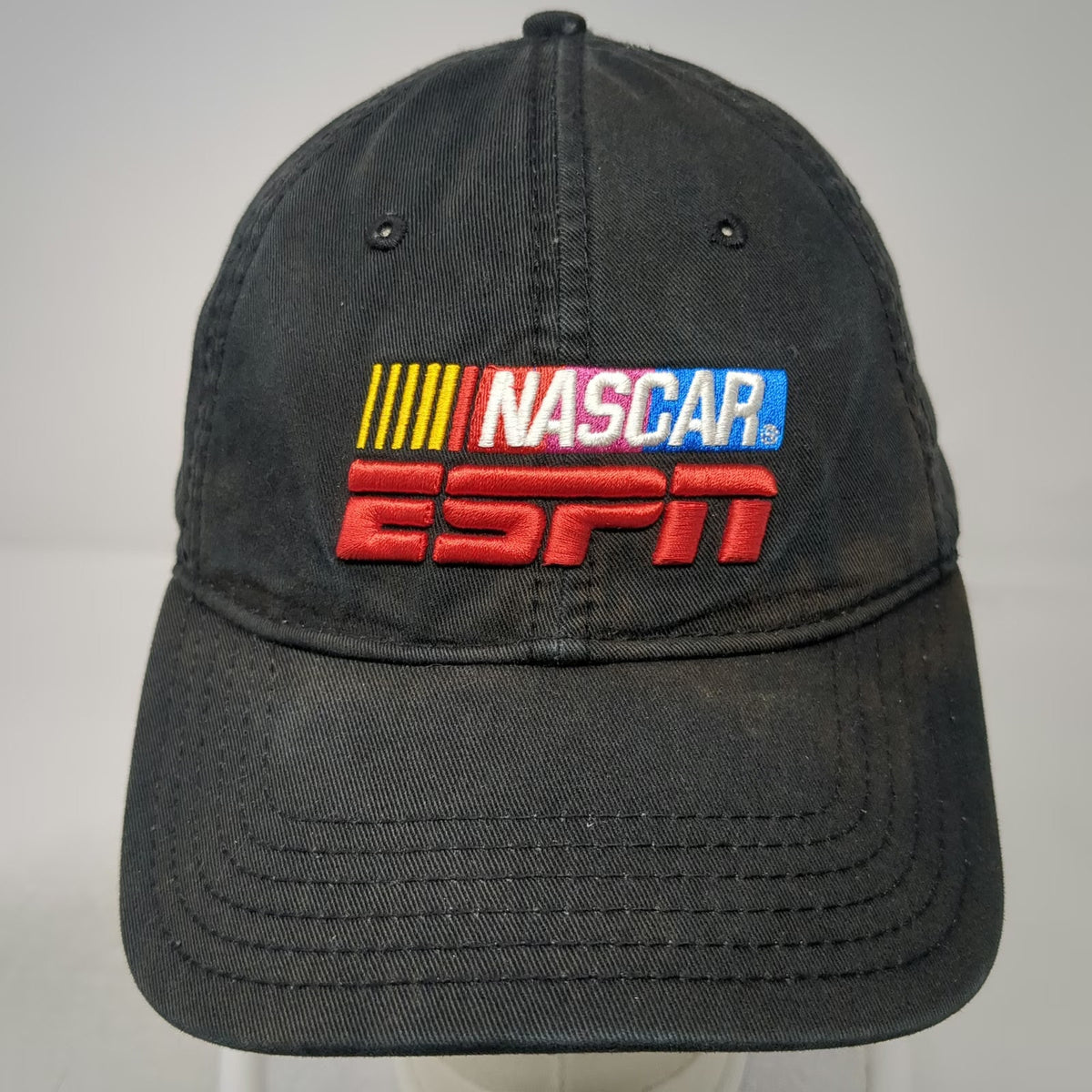 Chase Authentics Baseball Cap Black One Size NASCAR ESPN Rusty Wallace Hat