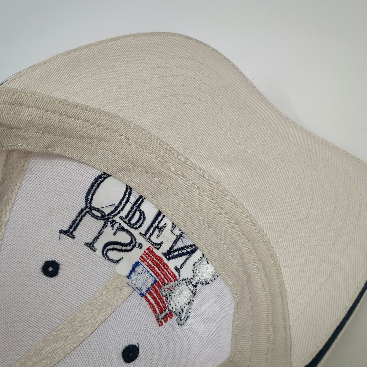 Imperial Baseball Cap Beige One Size 2021 US Open Torrey Pines Hat Strapback