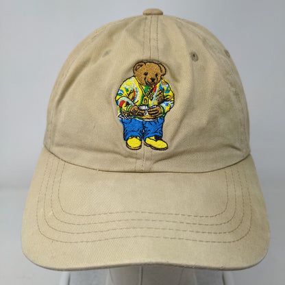Biggie Bear Roberto Vincenzo Slideback Hat Tan One Size Embroidered Yupoong