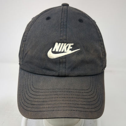 Nike Baseball Cap Black One Size Slideback Adjustable Swoosh Heritage86 Logo Hat