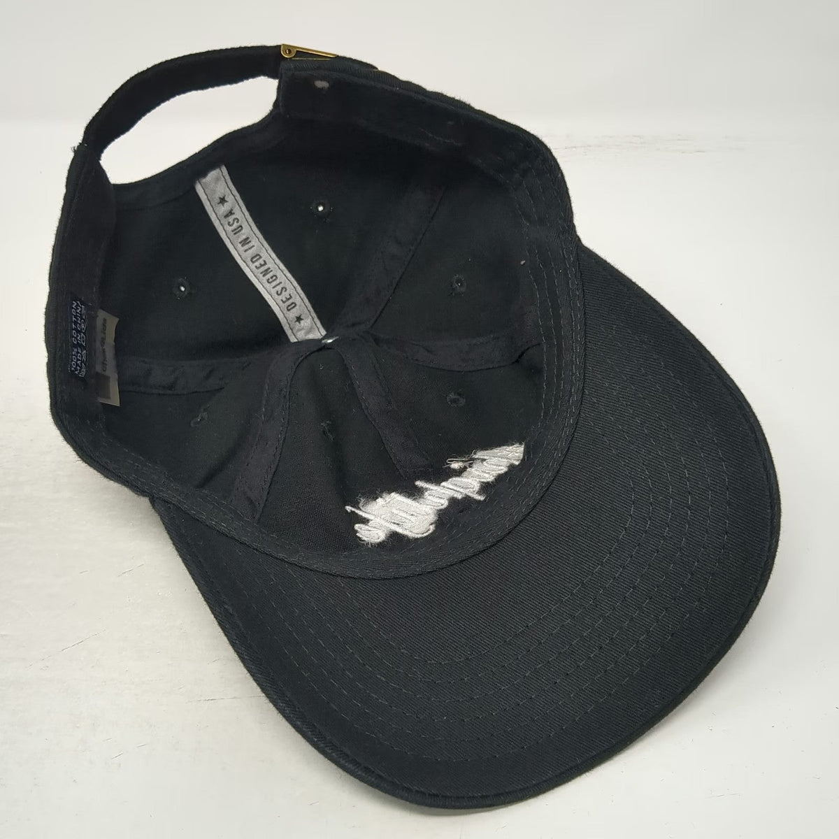 chokoLids Baseball Cap Black One Size Embroidered Highlife Hashtag Slideback Hat