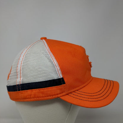 New Era Women's Strapback Hat Orange Embroidered Denver Broncos Logo