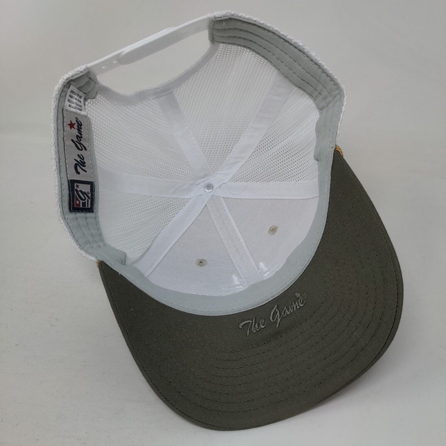 Blue Bridge Foundation Snapback Trucker Hat Multicolor OSFM Mesh Back Rope