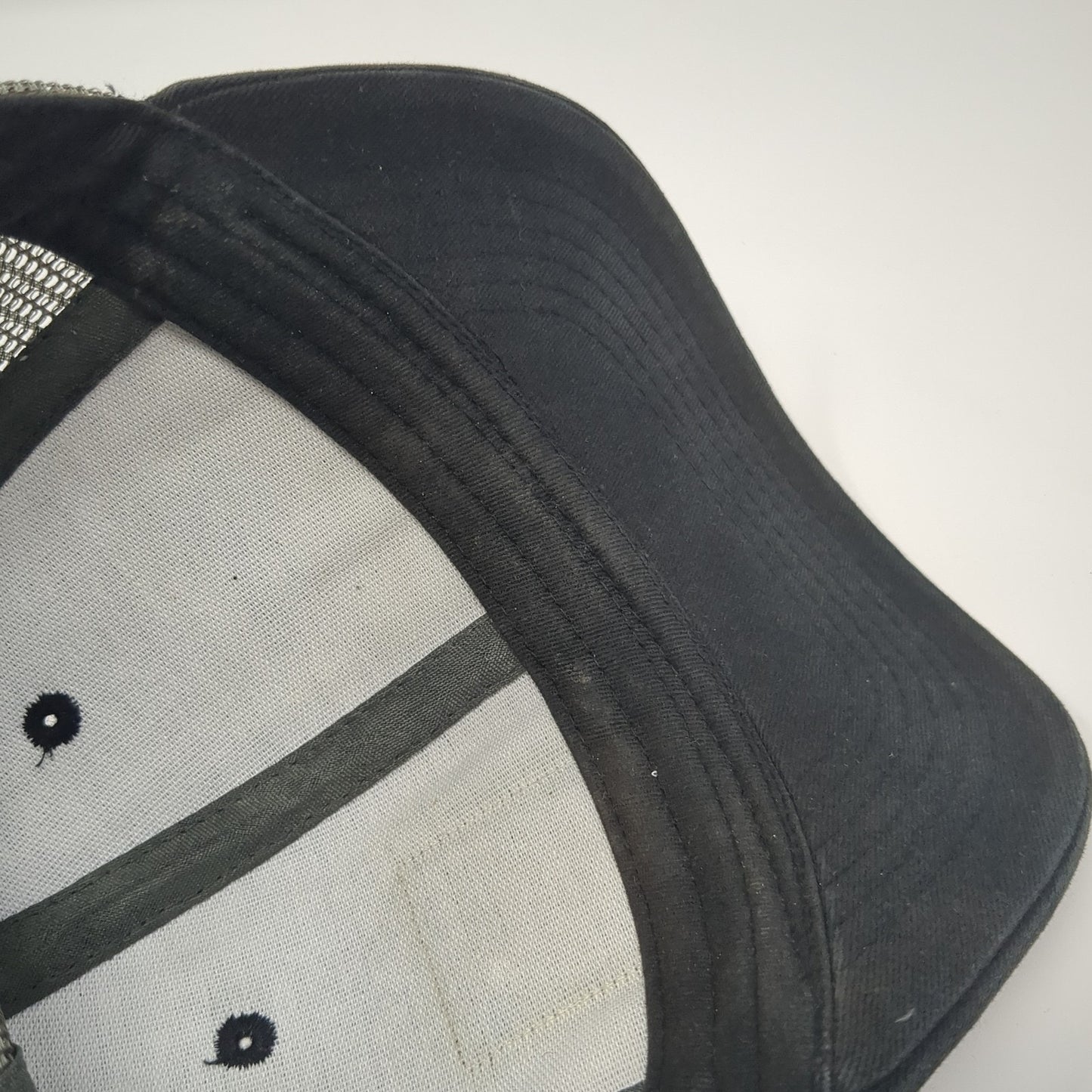 Idaho Snapback Trucker Hat Black OS Adjustable Mesh Back Arcadian Outfitters
